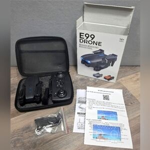 E99 Drone Dual Camera w/ Carrying Case – New in Box